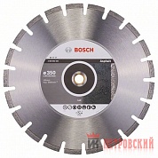 Диск алмазный Bosch Standart for Asphalt350-20/25,4